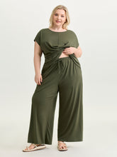 Supersoft Drawstring Waist Straight Leg Pants