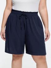 Drawstring Waist Pockets Relaxed-Fit Shorts