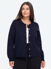 Supersoft Round Neck Button Cardigan