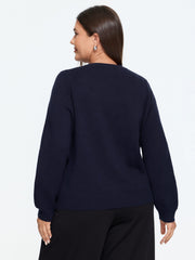 Supersoft Round Neck Button Cardigan