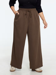 Supersoft Drawstring Waist Wide Leg Pants