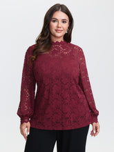 Spice It Up Sheer Lace Blouse