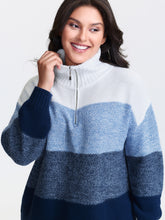 Polo Colorblock Half-Zipper Pullover
