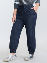 Supersoft Drawstring Waist Cuffed Jeans