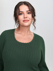 Supersoft Stretchy Round Neck Pullover