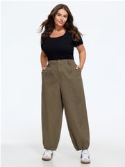 Vintage Seamed Pocket Jogger Pants