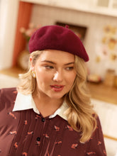 Adjustable Classic Solid Beret Hat
