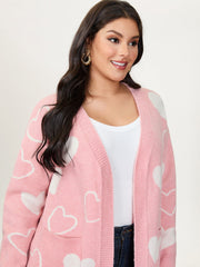 In Love Pockets Front-Open Knit Cardigan