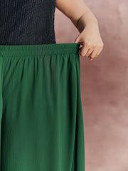 Flowy Lined Wide-Leg Pants
