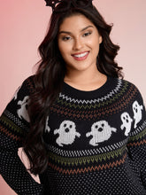 Halloween Fair Isle Jacquard Pullover