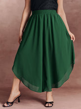 Flowy Lined Wide-Leg Pants