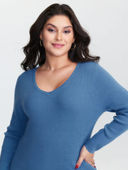 Supersoft Textured Fitted Stretchy Pullover