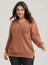 Hooded Drawstring Cut Out Pocket Pullover