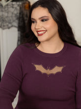 Supersoft Bat‑Shaped Mesh Cut Out Pullover