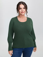 Supersoft Stretchy Round Neck Pullover