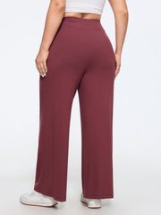 Stretch Crossover Waist Pocket Pants