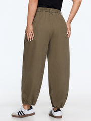 Vintage Seamed Pocket Jogger Pants