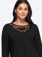 Supersoft Butterfly Moon Star Mesh Yoke T-Shirt