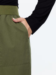 Drawstring Waist Patch Pocket Jogger Pants