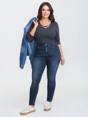 Elevated Super Stretchy Skinny-Fit Jeans