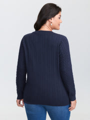 Supersoft Textured Puppy Embroidered Pullover
