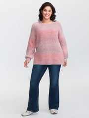 Warm Heater Color Gradient Pullover