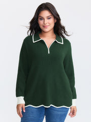 Supersoft Super Stretchy Half Zipper Pullover