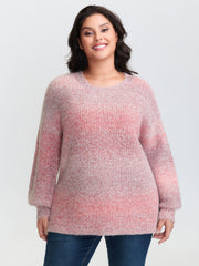 Warm Heater Color Gradient Pullover