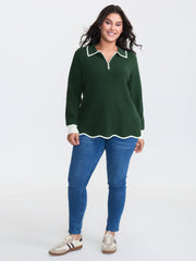 Supersoft Super Stretchy Half Zipper Pullover