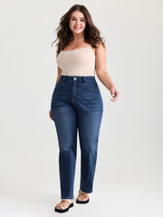Thigh-Friendly High-Rise Flared Jeans