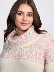 Supersoft Fair-Isle Stretchy Pullover