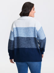 Polo Colorblock Half-Zipper Pullover
