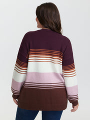Supersoft Colorblock Round Neck Pullover
